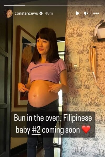 Constance Wu's second child Constance Wu's second child