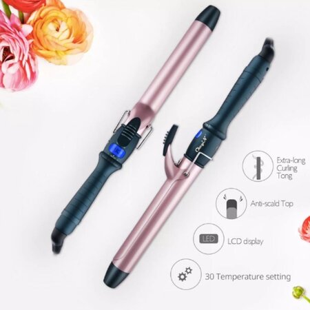 Ckeyin 32mm Tourmaline Ceramic Hair Curler Ckeyin 32mm Tourmaline Ceramic Hair Curler