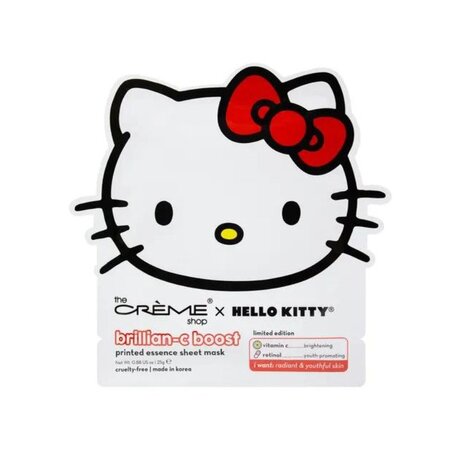 The Crème® Shop X Hello Kitty® Printed Essence Sheet Mask (Limited Edition) The Crème® Shop X Hello Kitty® Printed Essence Sheet Mask (Limited Edition)