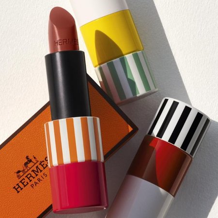 Rouge Hermès Takes On Stripes For Their Limited Edition Spring-Summer 2023  Collection