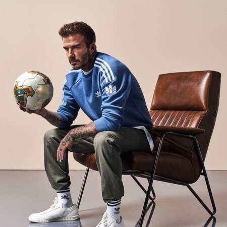 David beckham shop wearing adidas