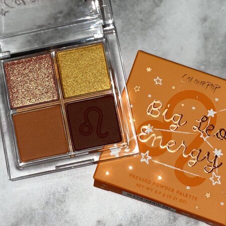 ColourPop Cosmetics Astrology Eyeshadow Palette in Big Leo Energy ColourPop Cosmetics Astrology Eyeshadow Palette in Big Leo Energy