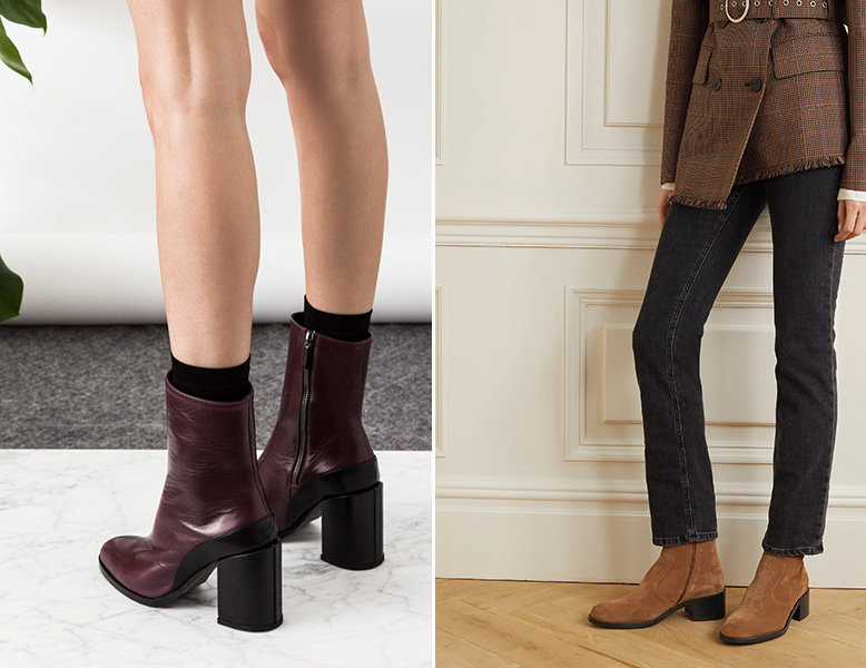 dear frances maroon boots by far brown suede boots