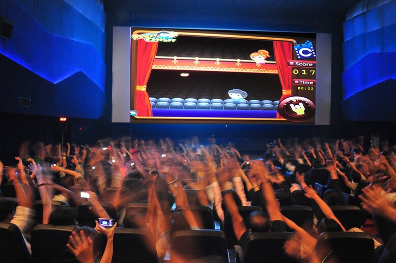 first interactive cinema in Asia moviegoers in the Philippines