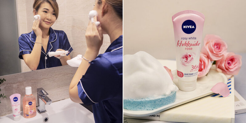 NIVEA Hokkaido Rose Whip Foam Cleanser NIVEA Hokkaido Rose Whip Foam Cleanser