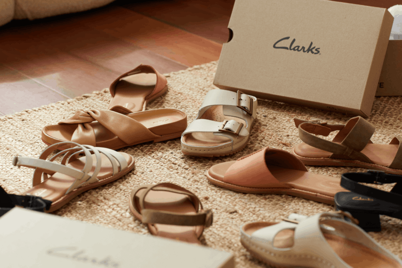 Clark summer outlet sandals