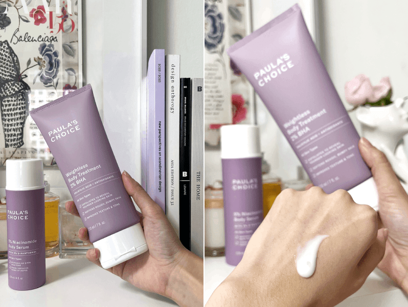 Paula's Choice Body Serum and Weightless Body Treatment Review